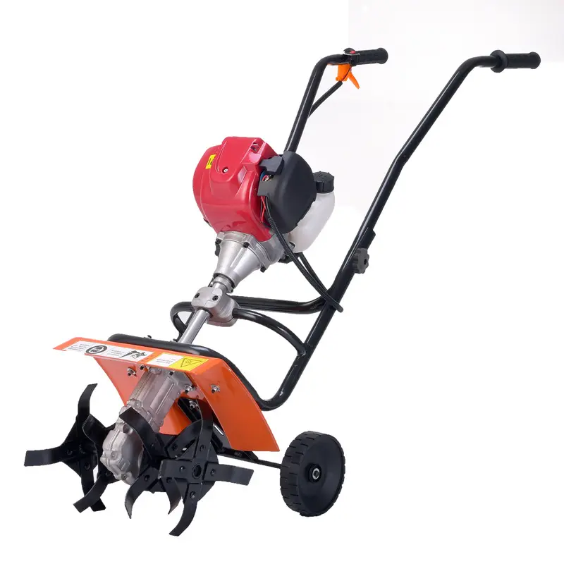 Factory direct supply of agricultural soil renovation tiller small rotary tillage scarifier gasoline micro tiller