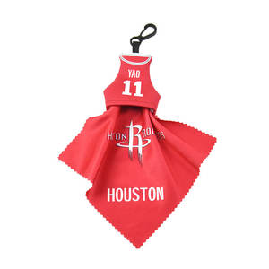 Petit sac suspendu personnalisé avec logos d'équipe, noms de joueurs, thème basketball, <span class=keywords><strong>chiffon</strong></span> de nettoyage pour <span class=keywords><strong>lunettes</strong></span>, pendentif personnalisé, étoile mignonne et créative - Product Image 4