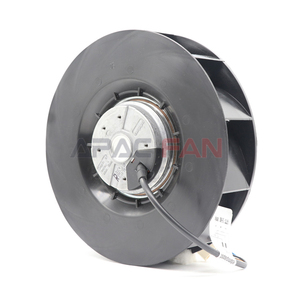 พัดลมแบบแรงเหวี่ยง R2E220-AA44-98 AC ขนาด 220 มม. 230VAC 2700 รอบต่อนาที 640CFM 165W พร้อมใบพัดแบบมอเตอร์ สำหรับระบบจัดการอากาศ HVAC - Product Image 3