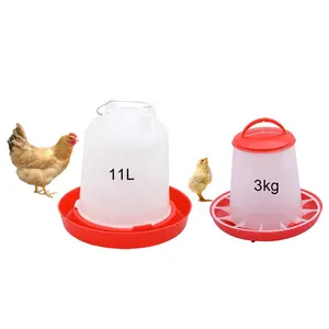 Factory Supply High-impact 6 L/ 6 QT Plastic Mangeoire et Abreuvoir Manuel Pour Poulet For Poultry Farm