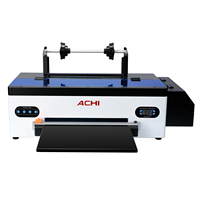 Printer DTF ACHI A3 R1390, Printer Kaos, Printer Film Transfer DTF Roll dengan Film Roll untuk Kain, Kaos, Pakaian