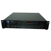 Amplificateur professionnel Obt-6154 Amplificateur 4 zones Haut-parleur Pa Amplificateur de puissance avec lecteur Mp3