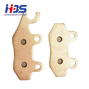 Nouvel ensemble de plaquettes de frein à disque en cuivre fritté HBS pour K-awasaki <span class=keywords><strong>KLR</strong></span> 650/Ninja 250R/Z250/Ninja 300 FA197 43082-0080 4510A-KW6-9000 - Product Image 4