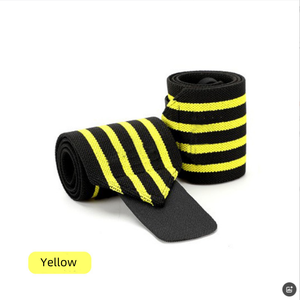 ผ้าพันข้อมือโพลีเอสเตอร์คุณภาพพรีเมียม ทนทาน ยืดหยุ่น ซับเหงื่อ สำหรับออกกำลังกาย ฟิตเนส เหมาะสำหรับทุกเพศ - Product Image 3