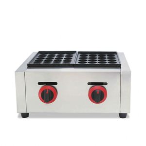Machine à <span class=keywords><strong>Takoyaki</strong></span>, <span class=keywords><strong>Restaurant</strong></span> professionnel chinois, 4KW, Grill électrique à 2 poêles pour la fabrication de serpent - Product Image 1