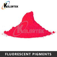 Pigment lumineux de jour en gros Poudre fluorescente de couleur Poudre de pigment au néon pour l'impression, les plastiques, les textiles