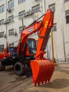 Type de caoutchouc 15 tonnes excavatrice utilisée Doosan DX150W DX150W-9 DH150W-7 excavatrices sur roues Hitachi Komatsu Caterpillar Kobelco - Product Image 3