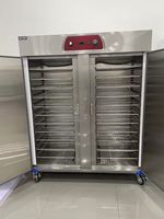 Chariot chauffe-plats double porte à 22 niveaux, chariot de service alimentaire mobile professionnel pour hôtels et traiteurs