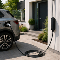 Chargeur EV portable 40A 9,6 kW 240V J1772 Type 1 Niveau 2 EVSE avec prise NEMA 14-50 pour la recharge des véhicules électriques