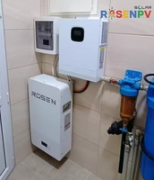 Ensemble complet de systèmes d'énergie solaire hybrides hors réseau 5KW 10KW 15KW 20KW avec stockage de batteries au lithium