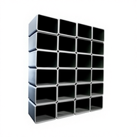 Tuyau en acier galvanisé carré de qualité supérieure EMT 40x40 & 50x50mm certifié BS pour les pieds de meubles et les poteaux de clôture, antirouille