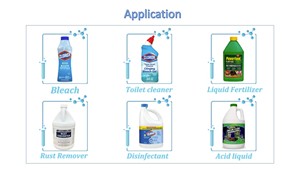 Máquina para Líquidos Corrosivos Controlada por PLC, para Fluidos Químicos, Resistente a Ácidos/Álcalis, Botellas de Plástico/Vidrio de 200 ml - Product Image 4