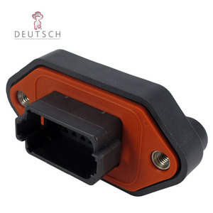 Carcasa de DT04-12PB-LE01 para terminales macho, 12 posiciones, <span class=keywords><strong>359</strong></span> pulgadas [9,12mm], línea central, sellable, negro, Alemán - Product Image 1