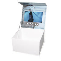 Boîte d'emballage en papier magnétique personnalisée avec écran LCD de 10,1 pouces, vidéo, anneau, brochure, pour l'électronique grand public, boîtes rigides
