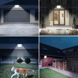 1000 lümen 172led şafak alacakaranlıkta ışık IP65 su geçirmez açık güneş enerjili güvenlik sel ışıkları duvar sundurma döken ahır için - Product Image 3