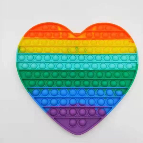 Arco Iris Pop It De Corazones Venta Al Por Mayor Adorable Juguete
