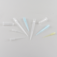 Pointes de micropipette jetables en plastique bleu de haute qualité en polypropylène PP 10ul 200ul 1000ul 1250ul pour laboratoire