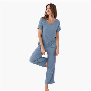 Pijamas de Bambú para Mujer al por Mayor, Conjuntos de Pijamas de Algodón, Pijamas de Bambú para Mujer, Fabricante de Ropa de Vietnam - Product Image 2