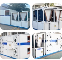 Système de climatisation commercial DX AHU sur pied de 10 tonnes avec réfrigérant R-410A et moteur DC, climatiseur d'armoire