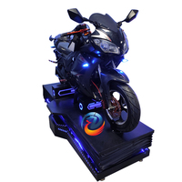 Simulateur de conduite de moto de course, Machine à jouer, moteur Vr