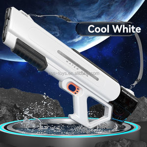 Pistol Air Listrik dengan Mainan Menyala, Pistol Semprot Air Otomatis Bertenaga Tinggi, Mainan Luar Ruangan Musim Panas untuk Anak-Anak - Product Image 6