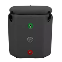 Nouvelle baignoire gonflable carrée pour la récupération après l'exercice, la thérapie par l'eau froide et le massage, utilisable en intérieur/extérieur, pour une personne