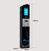 Système de stationnement de voiture, lecteur de cartes intelligentes RFID
