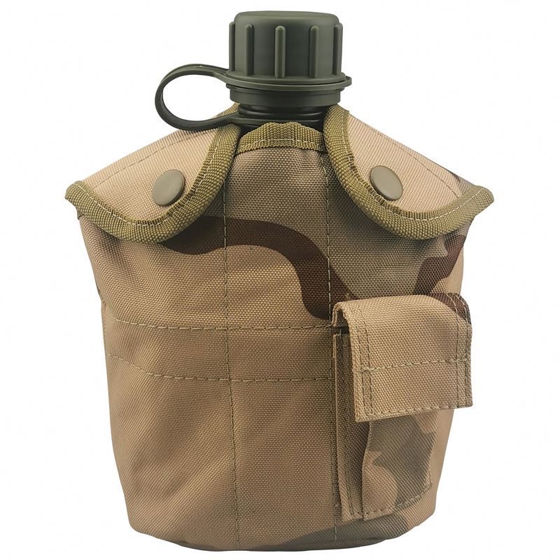 Free sample Canteen Set for Hiking, Backpacking, and Picnic with Cup and Cover Outdoor Cookware Mess Kit