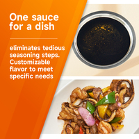 Salsa para Saltear Multiusos Personalizable, Salsa Saborosa Estilo Hunan para Carne y Mariscos, Condimento a Granel de Calidad para Restaurantes