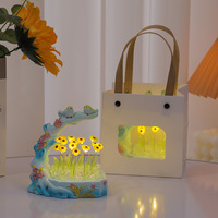 Kit de bricolage pour veilleuse tournesol, dôme en verre, lumières féériques LED, cadeau d'anniversaire