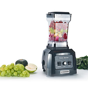 Mixeurs professionnels robustes de 1300 W, silencieux (60 dB), avec lame en acier inoxydable pour broyer la glace, capacité de 32 oz, pour la cuisine - Product Image 2