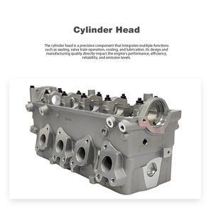 Culata de ajuste directo para HEAD L200 GALLOPER H100 <span class=keywords><strong>HR</strong></span> BONGO K2500 2,5 8V 1998/2012 Funcionamiento suave del motor - Product Image 3