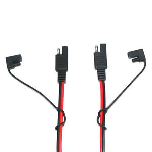 Konektor Adaptor SAE 12V Kabel Ekstensi PVC Lepas-Pasang Cepat Steker SAE SAE Berperingkat IP44 Konduktor Tembaga Murni untuk Otomotif - Product Image 4