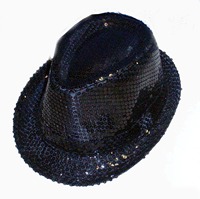 Accessoires de scène DISCO en gros : Costume Michael Jackson rayé avec paillettes, chapeau, cravate et gants pour fêtes et mariages - 100% authentique