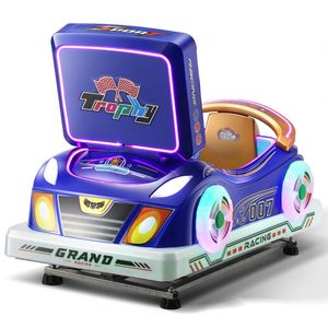 Machine de jeu d'arcade à monnayeur pour enfants avec écran MP5, balançoire intérieure et jeux de course, vente en gros - Product Image 2