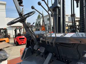 Carretilla elevadora con motor diésel TCM FD100 de alta calidad, elevador de 10 toneladas, modelo Original japonés, carretillas elevadoras de combustión interna usadas similares FD150 - Product Image 4