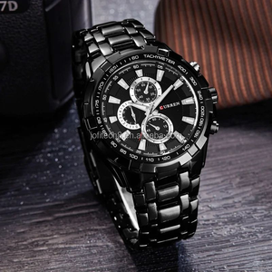 Montres CURREN 8023 pour hommes, montre analogique en acier inoxydable, étanche, lumineuse, de luxe, montres originales pour homme, Relogio Masculino - Product Image 1