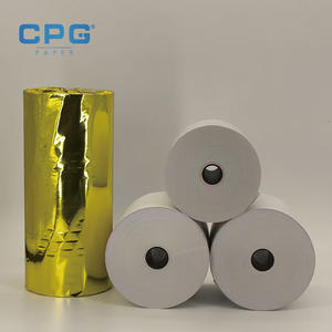 กระดาษม้วนความร้อนสีขาวคุณภาพสูง ขนาด 3 1/8 นิ้ว 70 แกรม สำหรับเครื่องเอทีเอ็ม เครื่องบันทึกเงินสด และเครื่องพิมพ์ใบเสร็จ ขายส่ง - Product Image 1