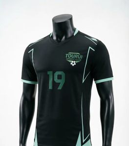 Maillots de football pour hommes en gros, 100 % polyester, respirants, séchage rapide, manches courtes, personnalisables avec le nom de l'équipe, toutes saisons, vêtements de sport - Product Image 1