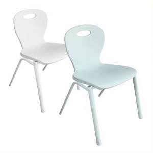Silla plegable apilable para niños, sillas portátiles de resina para niños, fiesta con cojín de asiento - Product Image 6