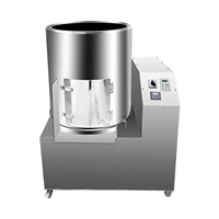 Machine de torréfaction commerciale électrique au gaz et au bois pour piments secs, rôtissoire à agitation automatique pour le traitement du poivre, du sésame et des arachides