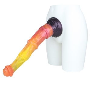 Dildo de Caballo Realista y Grueso de Doble Capa para Estimulación Vaginal, Masaje de Próstata, Dilatador, Juguetes Sexuales para Mujeres y Hombres - Product Image 3