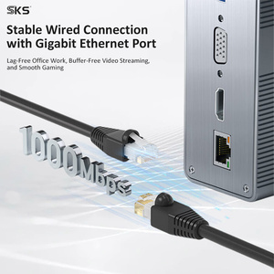 Base de Conexión <span class=keywords><strong>USB</strong></span>-<span class=keywords><strong>C</strong></span> 13 en 1, 4K 60Hz, VGA, <span class=keywords><strong>Ethernet</strong></span>, <span class=keywords><strong>USB</strong></span>-<span class=keywords><strong>A</strong></span>, <span class=keywords><strong>USB</strong></span>-<span class=keywords><strong>C</strong></span> PD, Lector de Tarjetas SD, Hub de Aluminio, Carga Rápida 3A para MacBook - Product Image 4