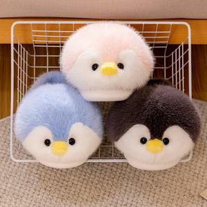 Pantoufles en peluche en forme de pingouin simulé, chaudes pour l'hiver, animaux en peluche, dessin animé, mignonnes, câlines - Product Image 5