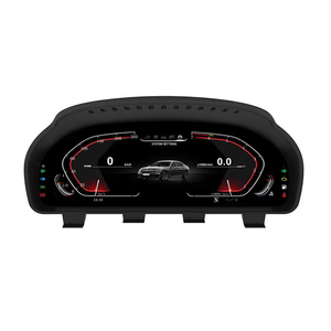 Plug and Play 12.3" LCD Dashboard <strong>Crystal</strong> Panel Cockpit Speedometer Gauge for BMWs X3 X5 X6 1 2 3 5 6 7 Series - Product Image 3