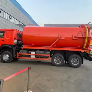Top Sell Bottom Price Clw 6wd off road sinotruk howo 18cbm vacuum sewer suction sludge transporter sewage suction truck