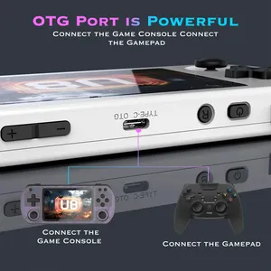 Console de Jeu Rétro U8 Système Linux Écran IPS 4,0 Pouces Portable de Poche Machine de Jeu Vidéo 64 Go pour Garçon <span class=keywords><strong>PSP</strong></span> GBA - Product Image 5