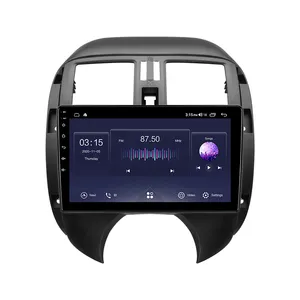 Prelingcar Android 12.0 For Nissan Sunny Versa 2012-2014 Car Radio Multimedia Video Player GPS Navigation NO DVD 2 Din Octa-Core