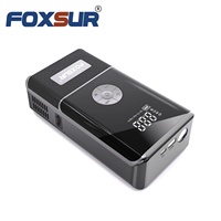 Démarreur de véhicule multifonctionnel FOXSUR FJS-930 12V 1000A Courant 22200mAh Batterie portable Démarreur de voiture avec pompe à air