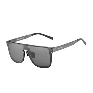 Veithdia Men's Aluminum Magnesium Sunglasses Square Polarized Green Lens UV400 Outdoor Sports Driving - Product Image 5